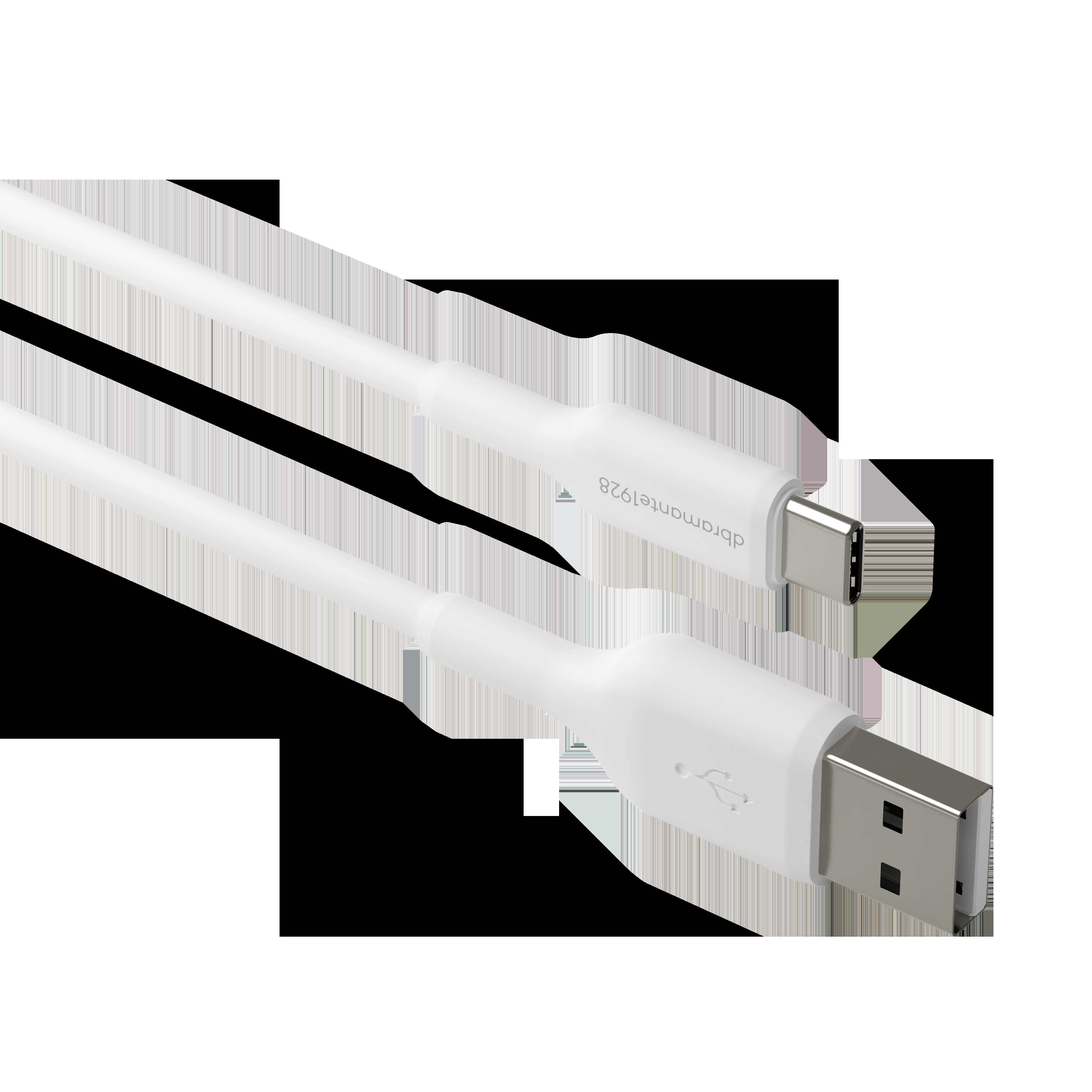 re-charge - Cable  1m USB-A to USB-C - W