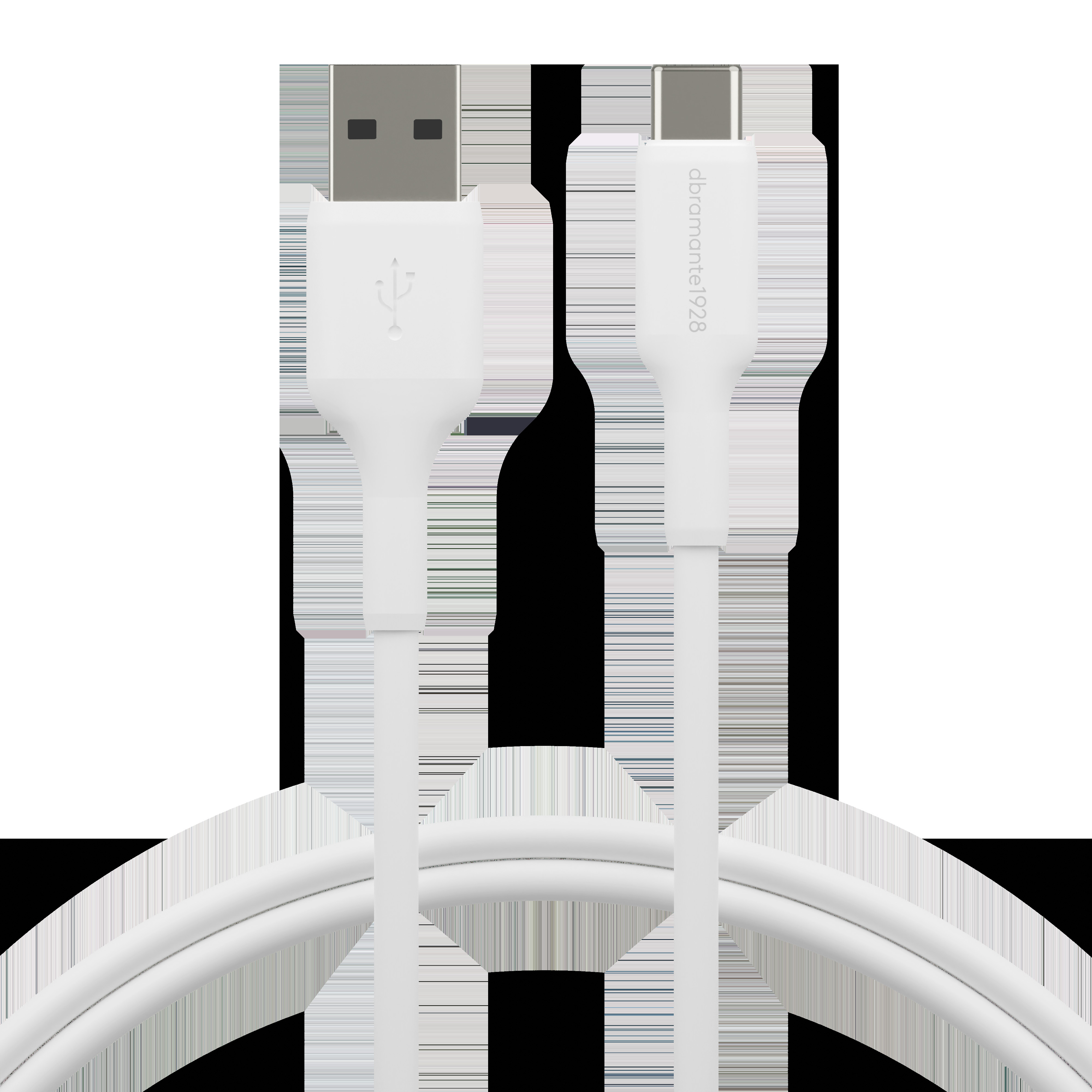 re-charge - Cable  1m USB-A to USB-C - W