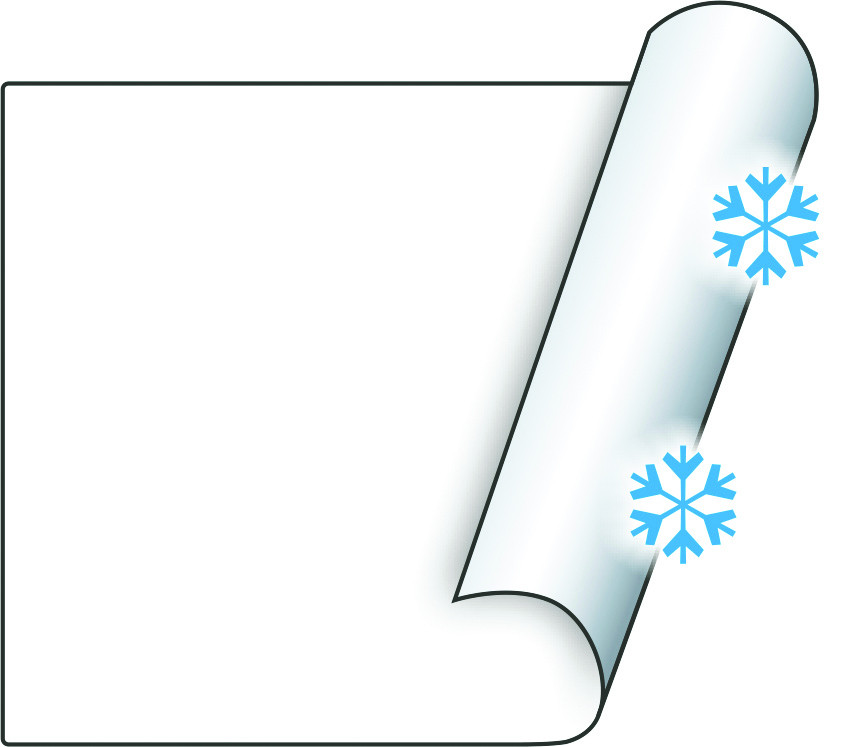 METO Fryseetiket perm 29x28 hvit (5rl/1000)