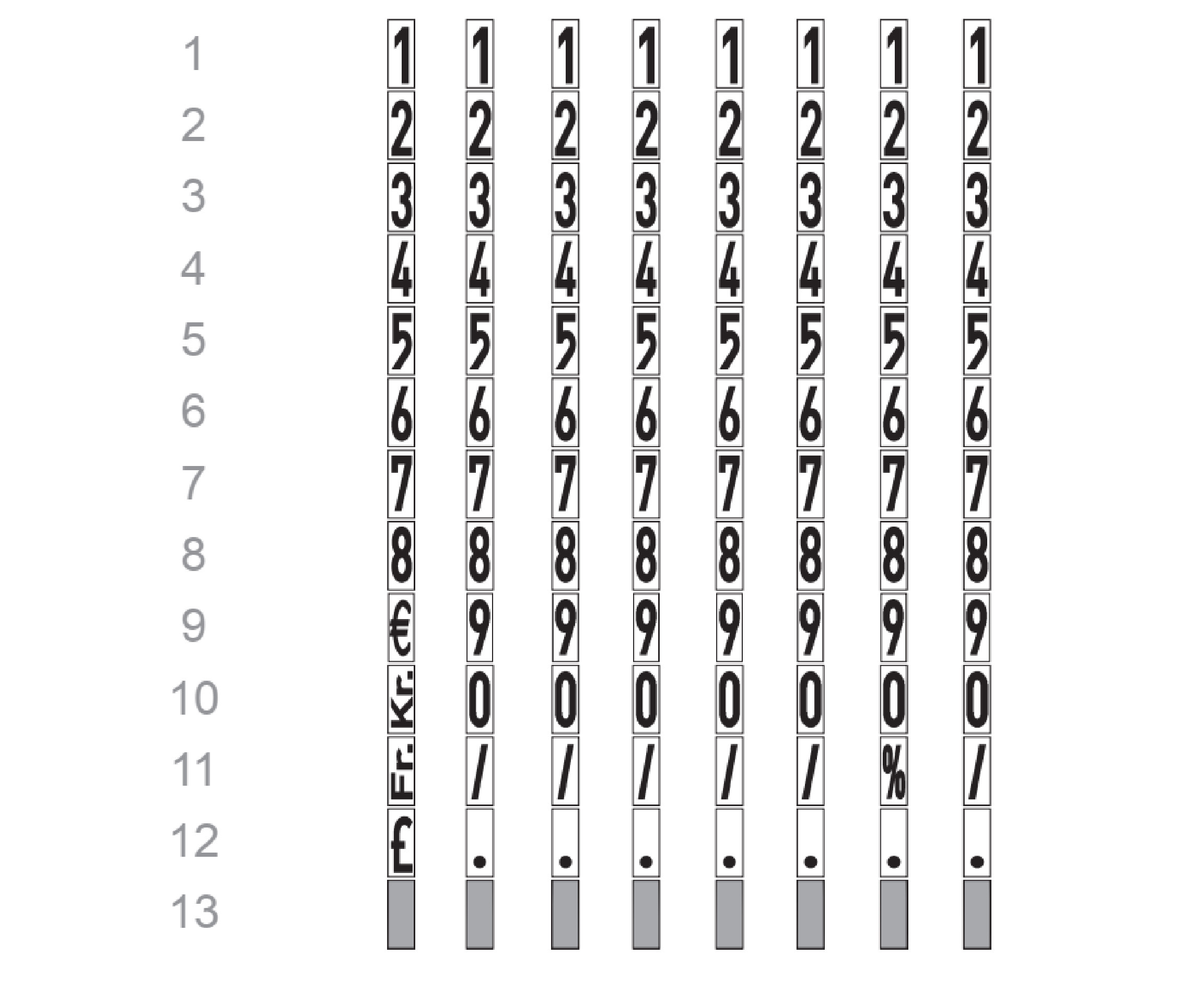 METO prispistol Basic S 822 22x12