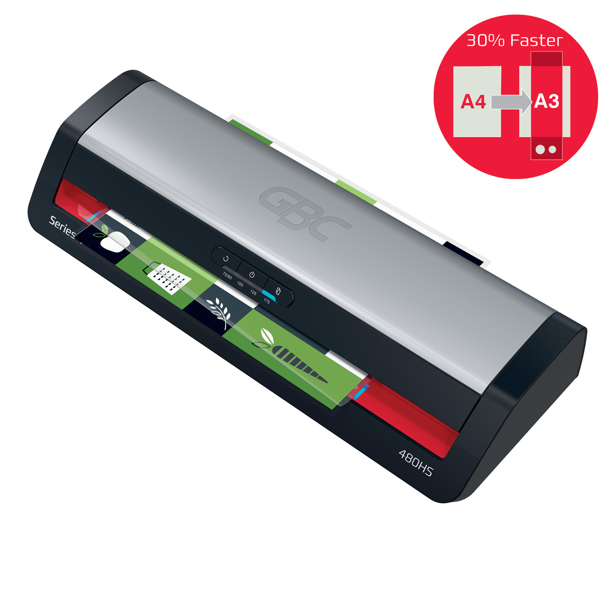 GBC Lamineringsmaskin 480HS Series 4 A3