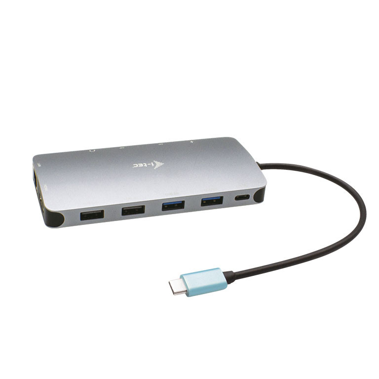 USB-C trav dock 2xDP 1xHDMI 4xUSB-A 1xUSB-C + PD 100W GLAN