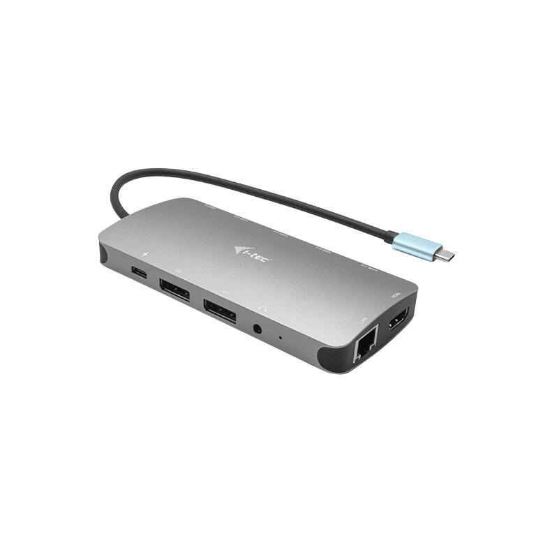 USB-C trav dock 2xDP 1xHDMI 4xUSB-A 1xUSB-C + PD 100W GLAN