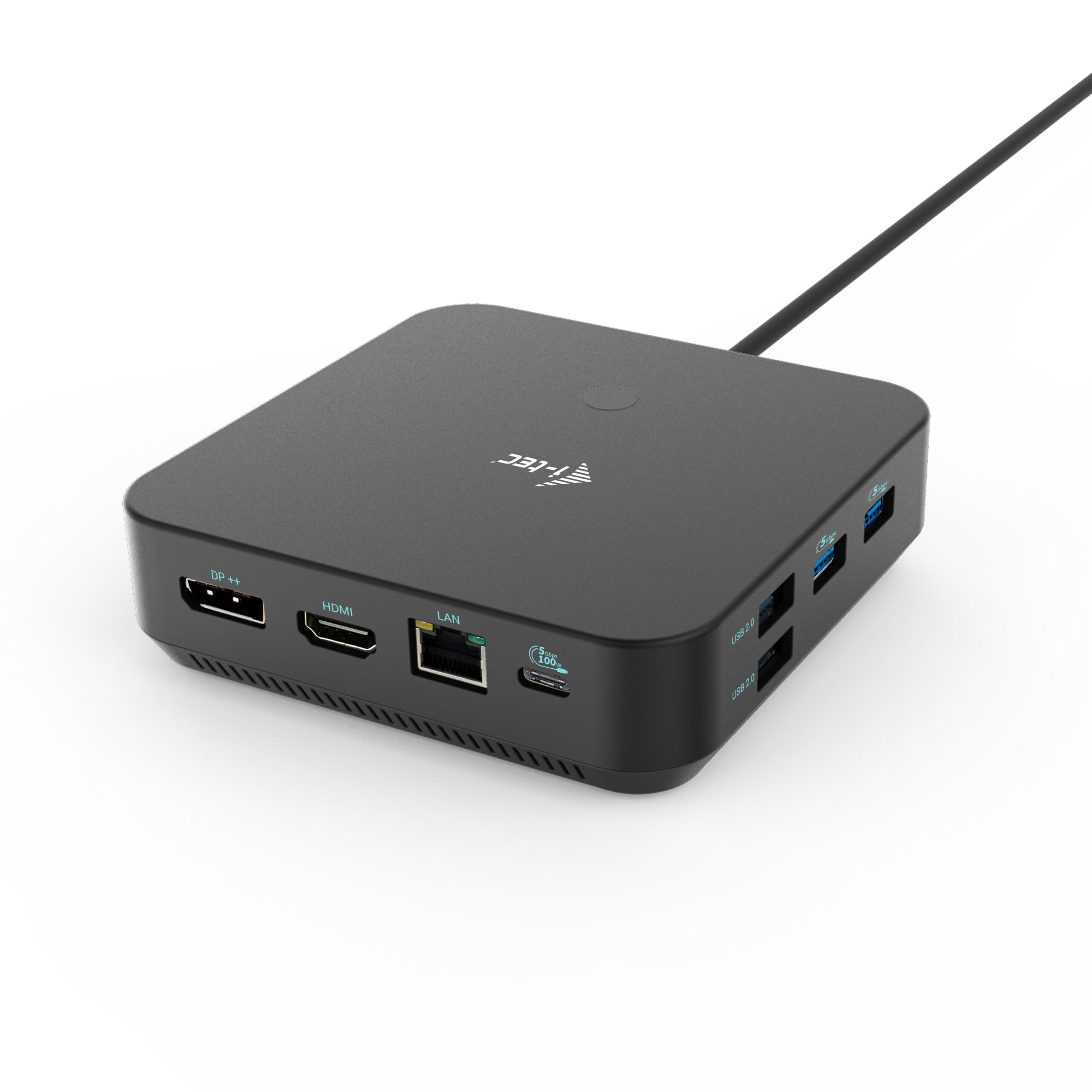 USB-C triple dock 2xDP 2xHDMI 1xUSB-C 5xUSB-A GLAN 100W PD