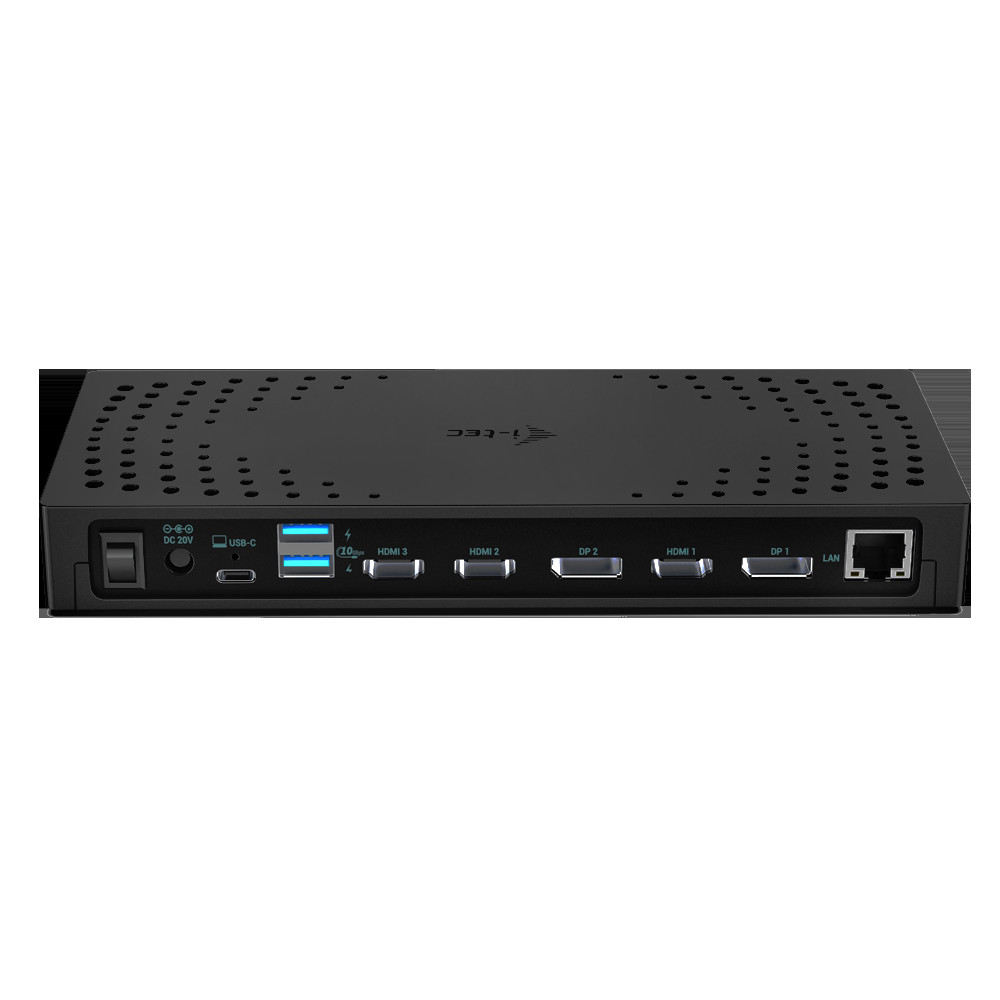 Univ triple dock 2xDP 3xHDMI 2xUSB-C 4xUSB-A GLAN 100W PD