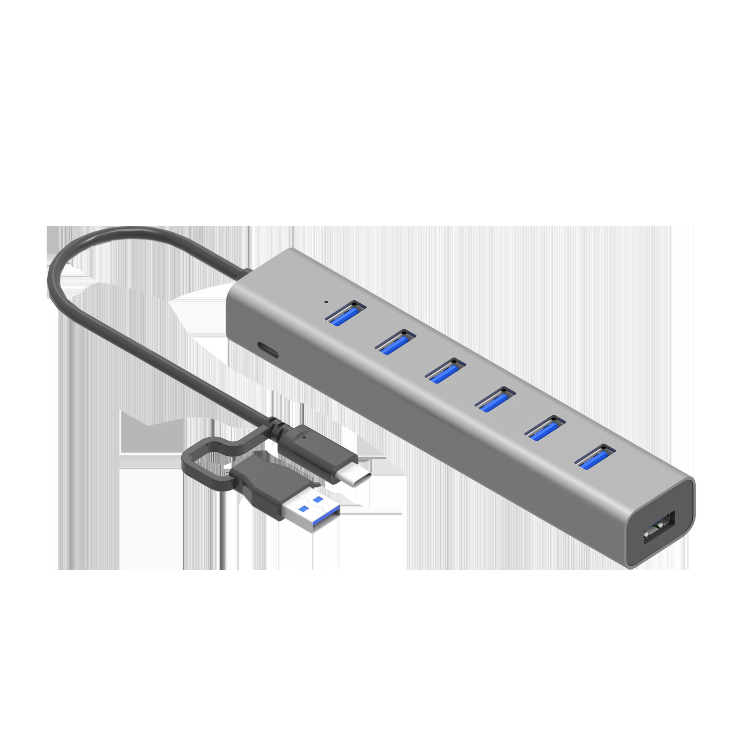 USB-C Charging Metal HUB 7 Port