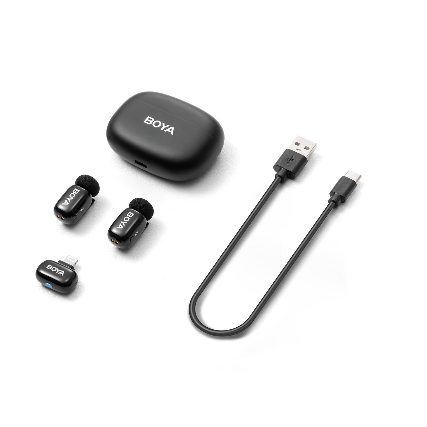 BOYA Wireless Microphone x2 Mini 2-03 Lightning Ai 2.4GHz