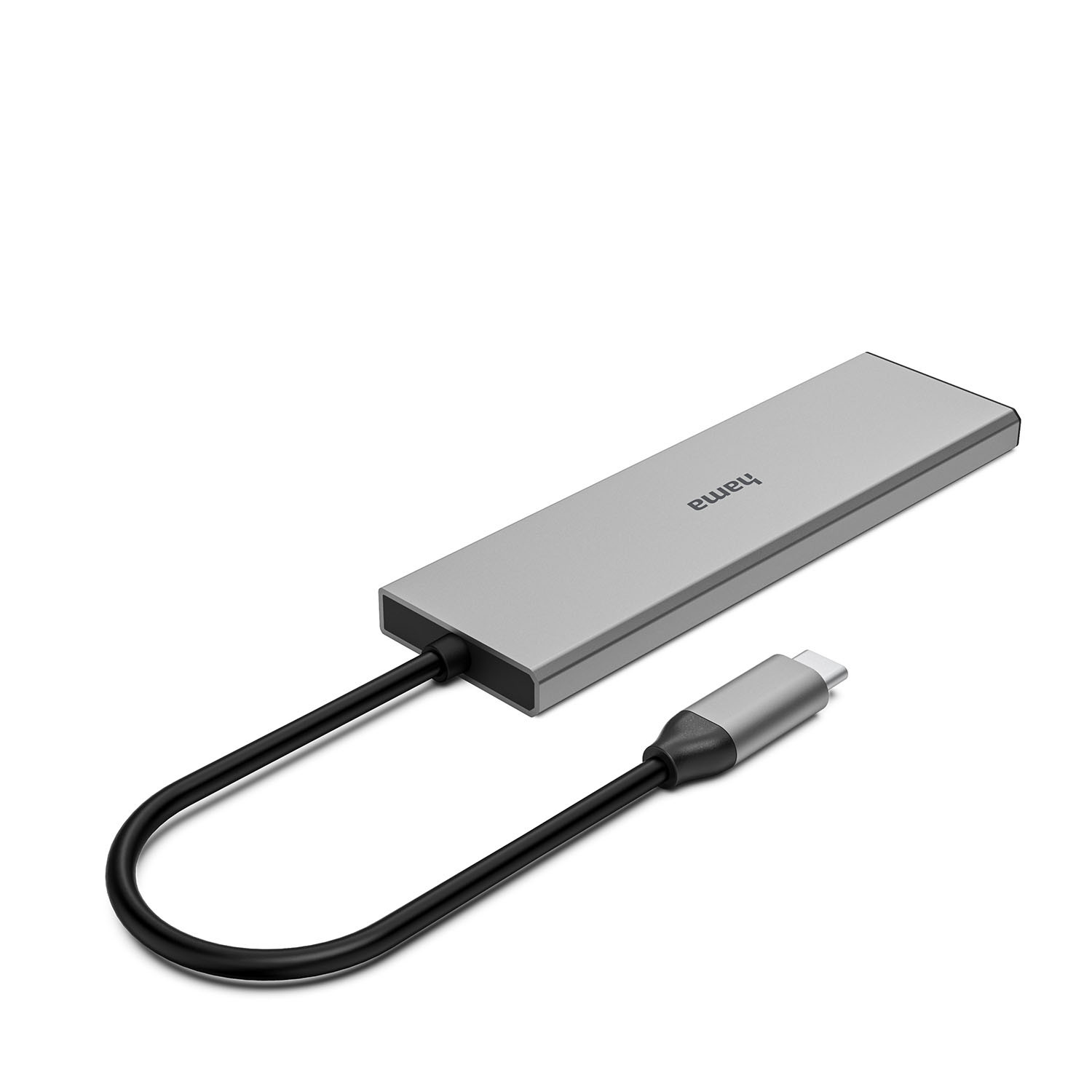 HAMA USB-C Hub USB 3.2 Gen2 2xUSB-C + 2xUSB-A 10 Gbit/s PD Alu
