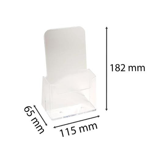 Brosjyreholder Exacompta A4 1/3 Klar