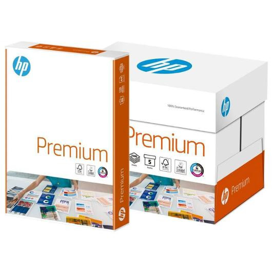 Kopipapir Hp Premium A4 80G (500 ark/pk, 5 pakker)