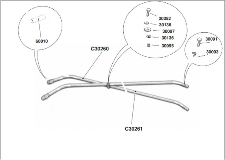 Moppestativ Basiclean Saksemopp Met 2X1M