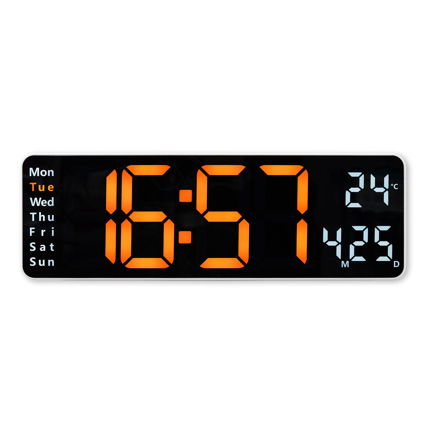 HAMA Digital Wall Clock Santa Cruz