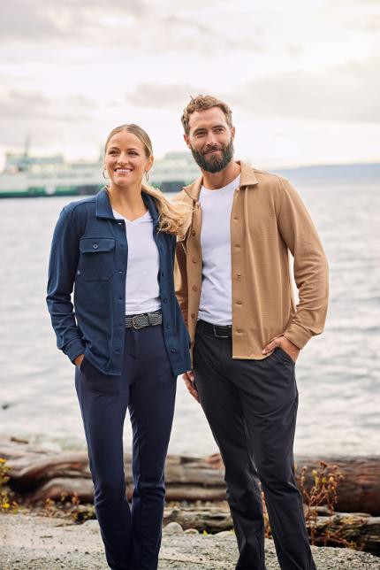 Skjorte Advantage Leisure Dame M Sort