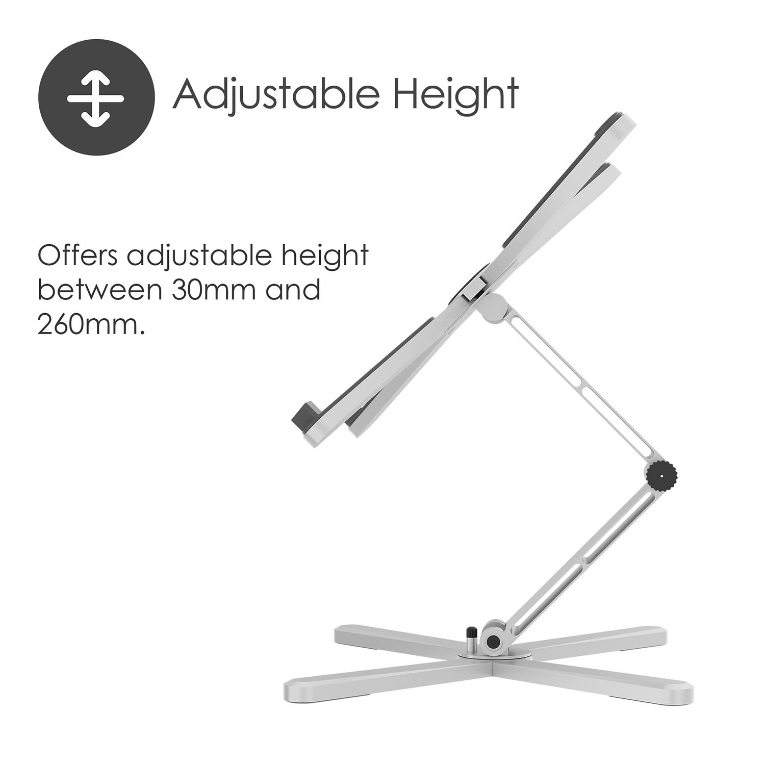 DESIRE2 X Stand Foldable laptop Riser Aluminum