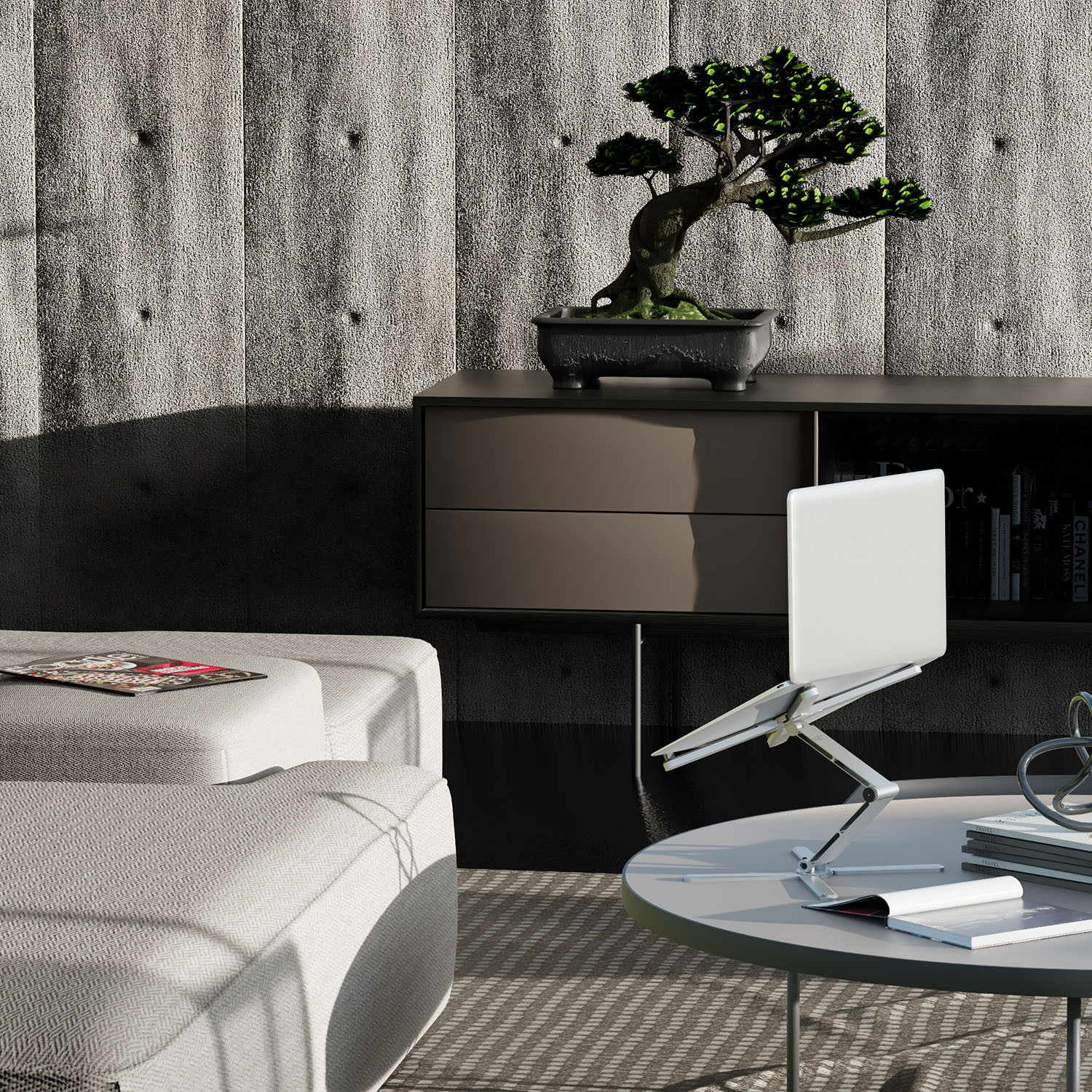 DESIRE2 X Stand Foldable laptop Riser Aluminum