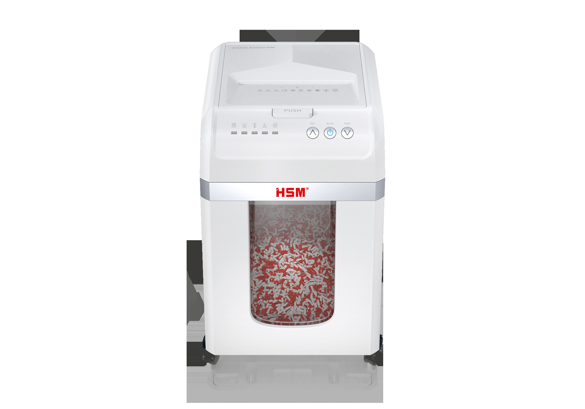 HSM Shredstar Makulator Autofeed X200 P4 4x12 partikkelkut