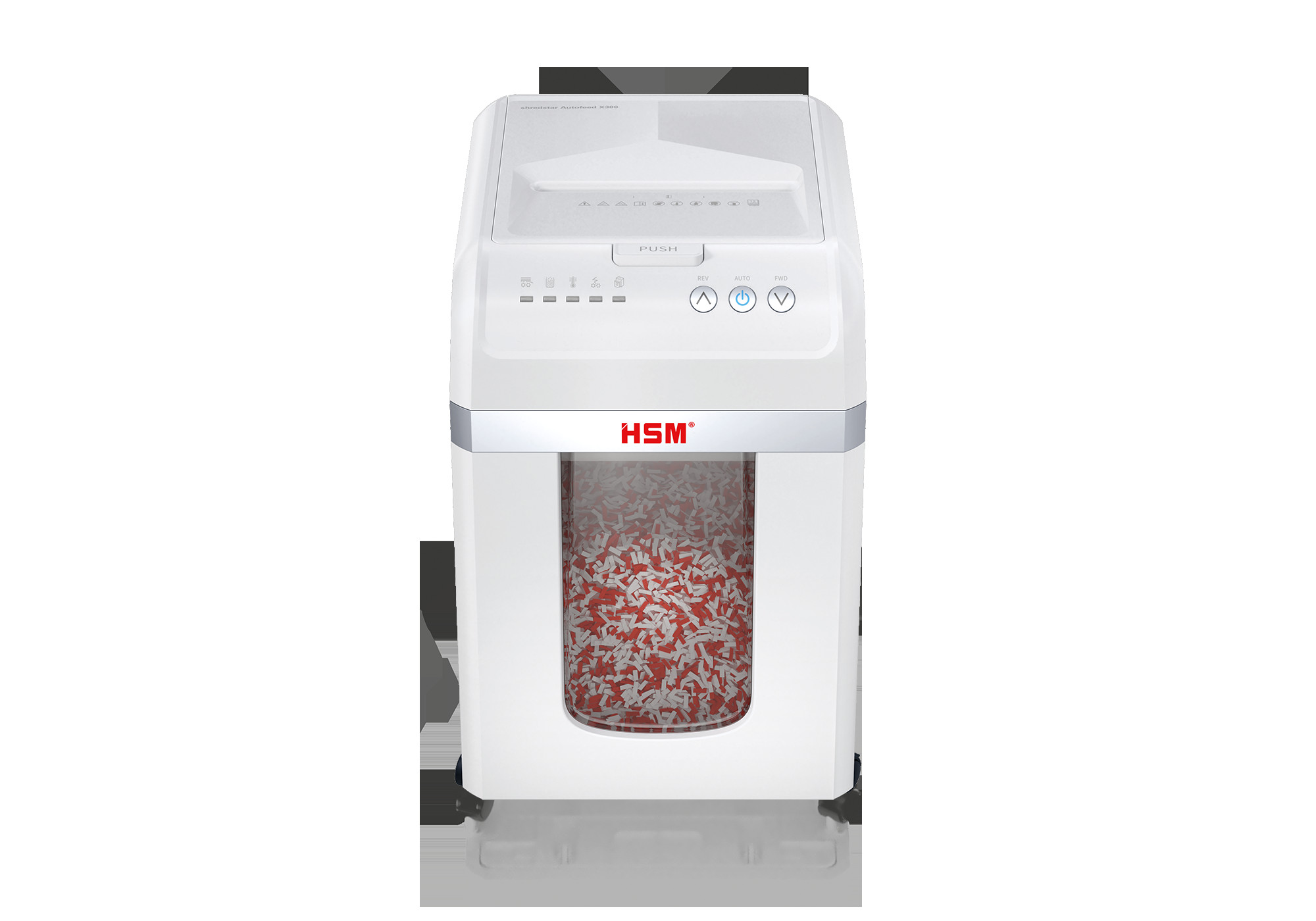 HSM Shredstar Makulator Autofeed X300 P4 4x12 partikkelkut