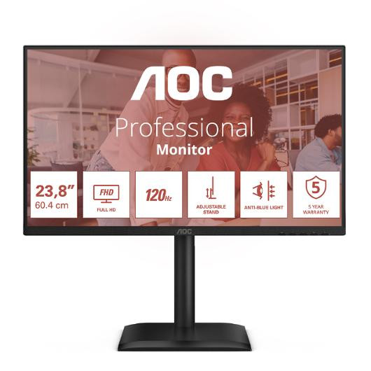 BildeSkjerm Aoc 24" 24E4Cv