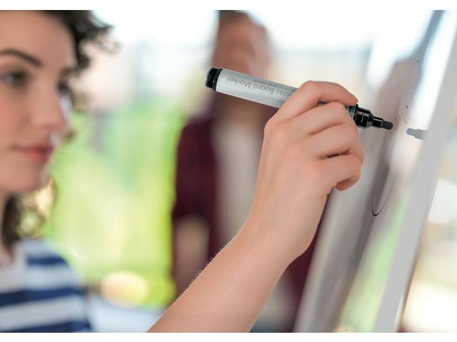 Whiteboardpenn Glass Nobo Assortert (4)