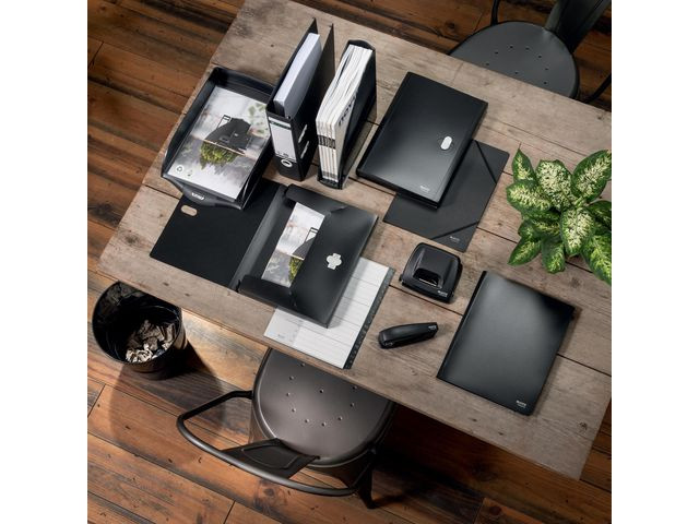 Hullmaskin Leitz recycle 2h/30 ark Sort