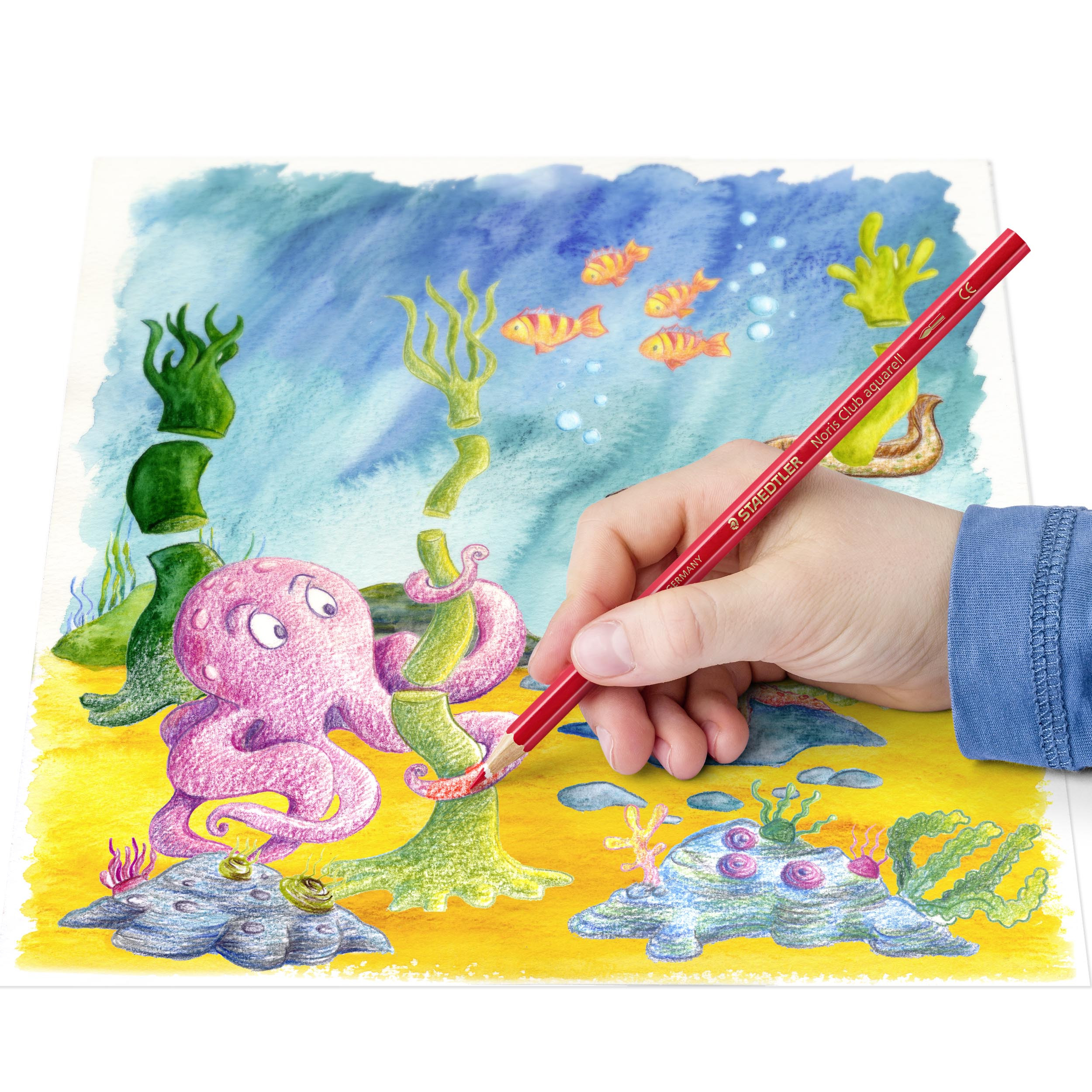 STAEDTLER Fargeblyanter Noris Club Akvarell assortert (12)