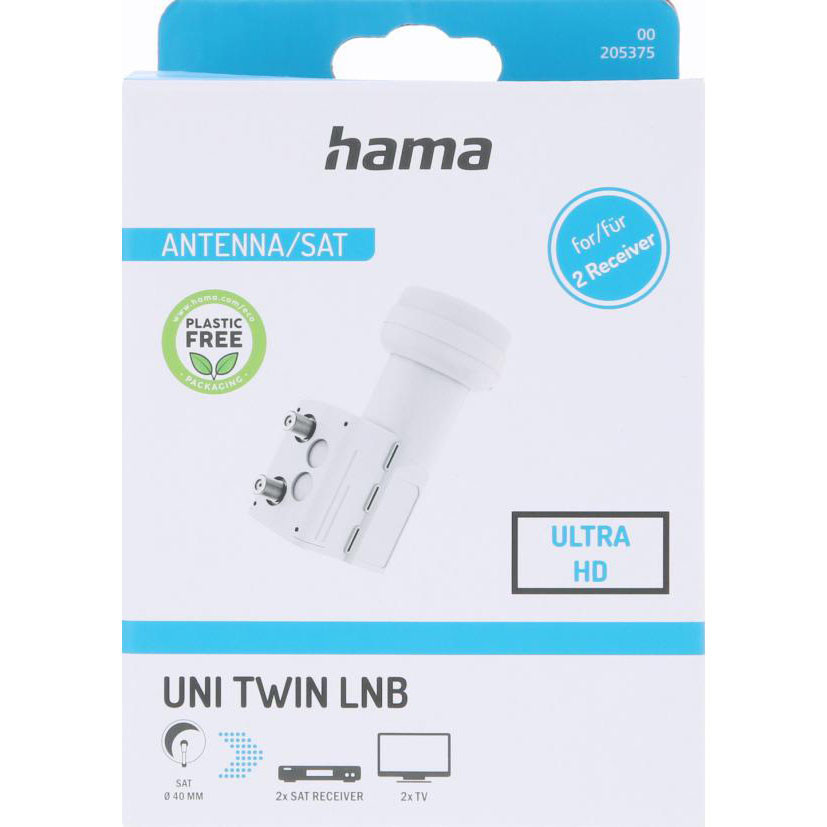 HAMA Universal LNB Twin White
