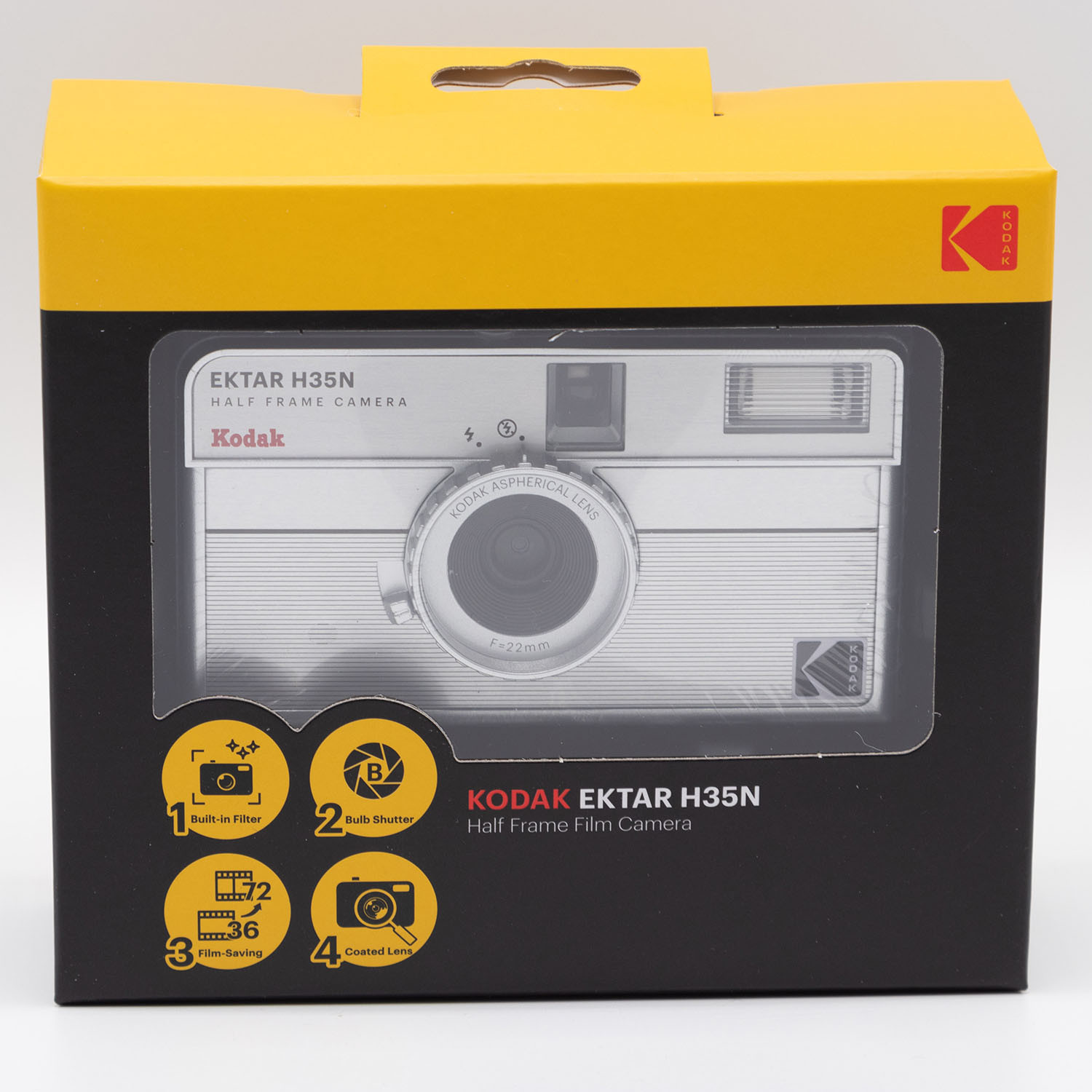 KODAK Film Camera Ektar H35N Silver
