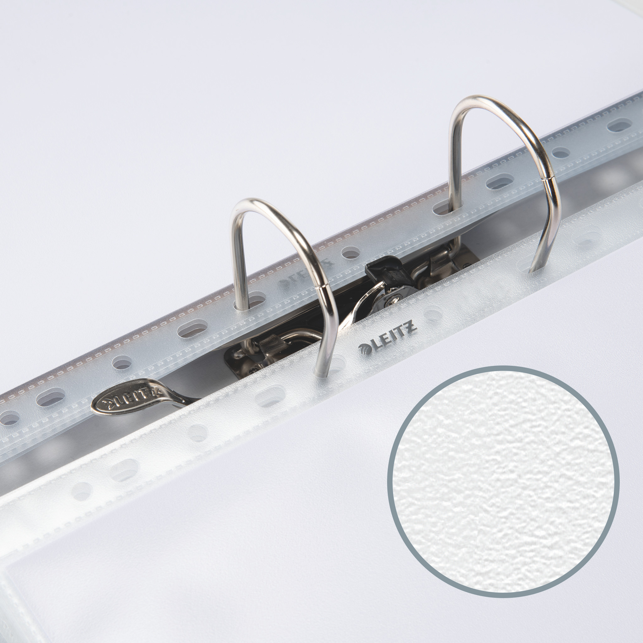 Leitz Lomme Ekspand. A4 metall 170my Klar (3)