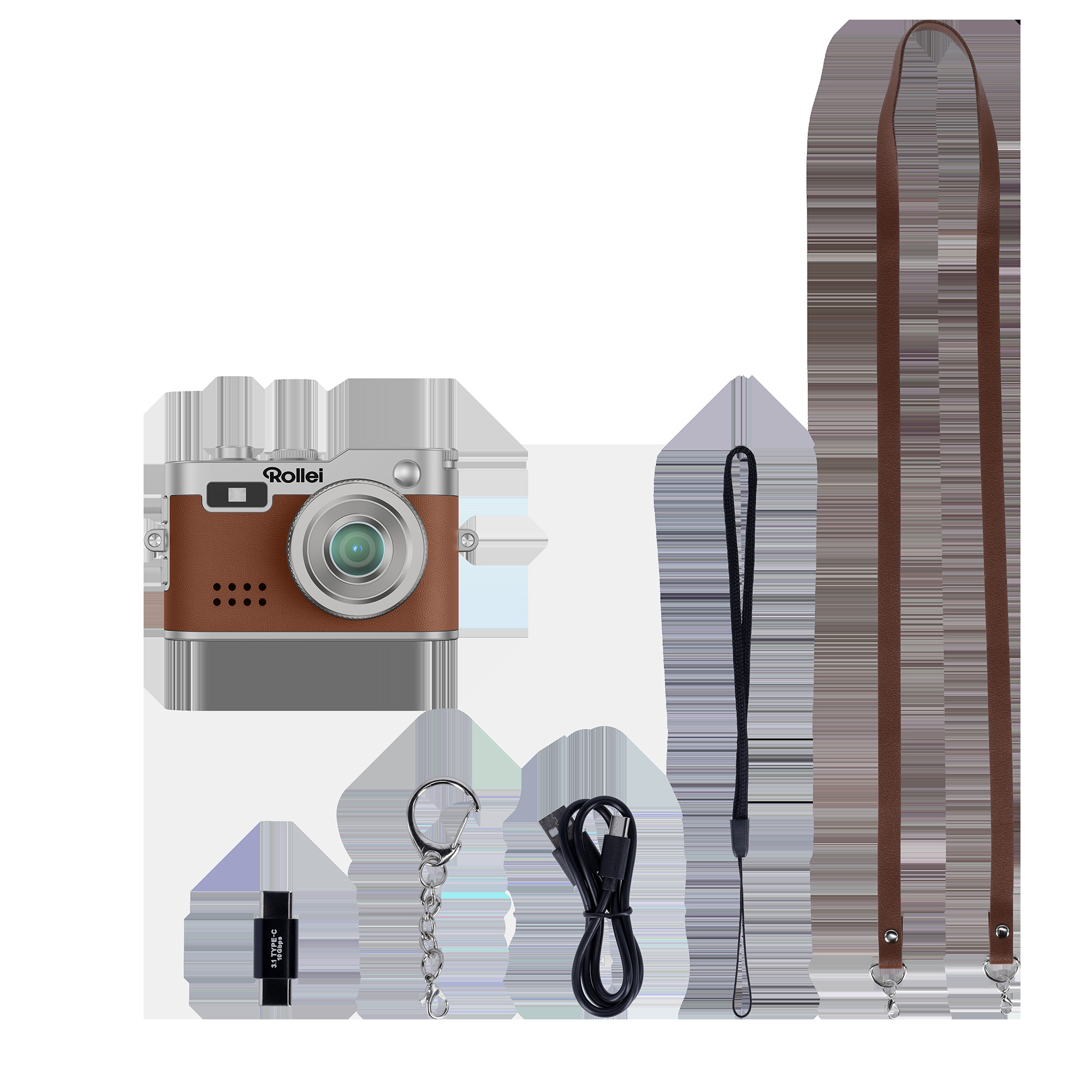 Rollei Mini Digital Camera brown