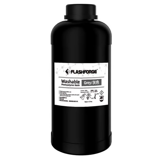 FLASHFORGE LCD Standard Resin 1000g Gray 3D Printing Resin