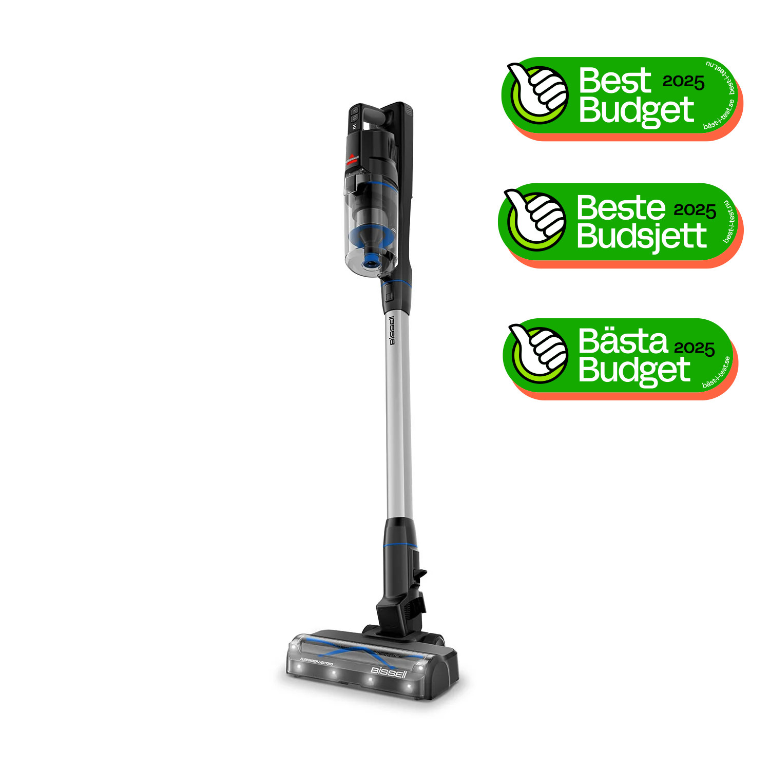 BISSELL Stick Vacuum Cleaner Powerclean FurGuard Select