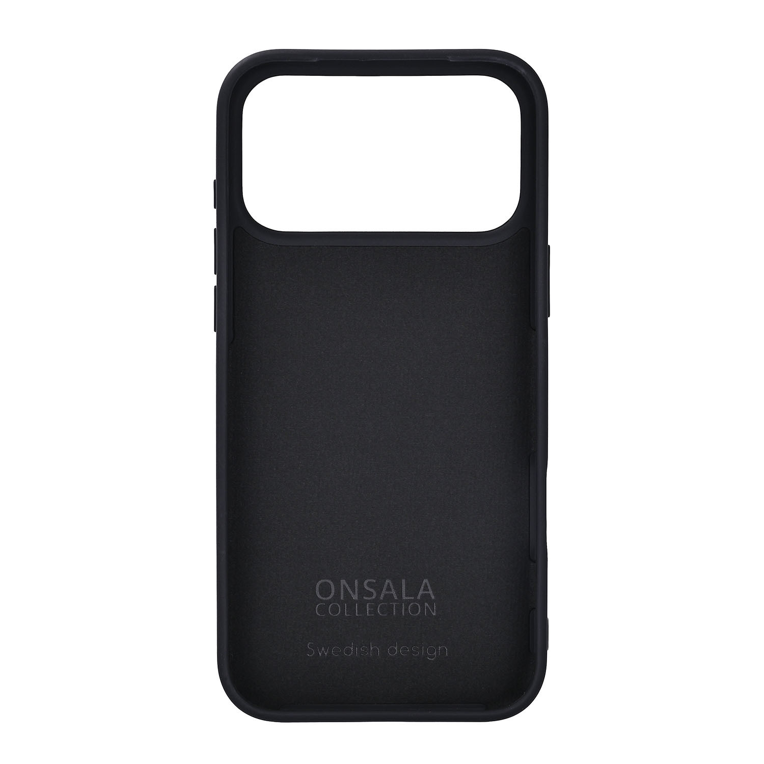 ONSALA Back Sil Touch Recycled MagSerie iPhone 17 Pro Max Black