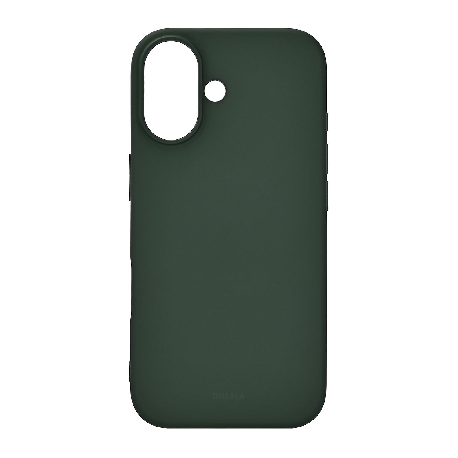ONSALA Back Sil Touch Recycled MagSerie iPhone 17 Olive Green