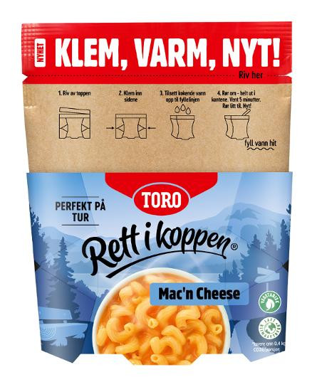 BildeMac'n'cheese Toro Rett I Koppen (10 stk)