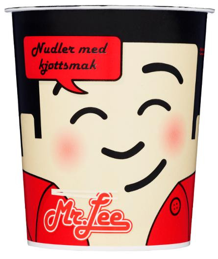 BildeKoppnudler Mr Lee Kjøttsmak (8 stk)