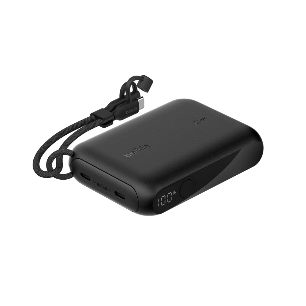 BildeBELKIN 10k PD20W Power Bank w/Display, Black