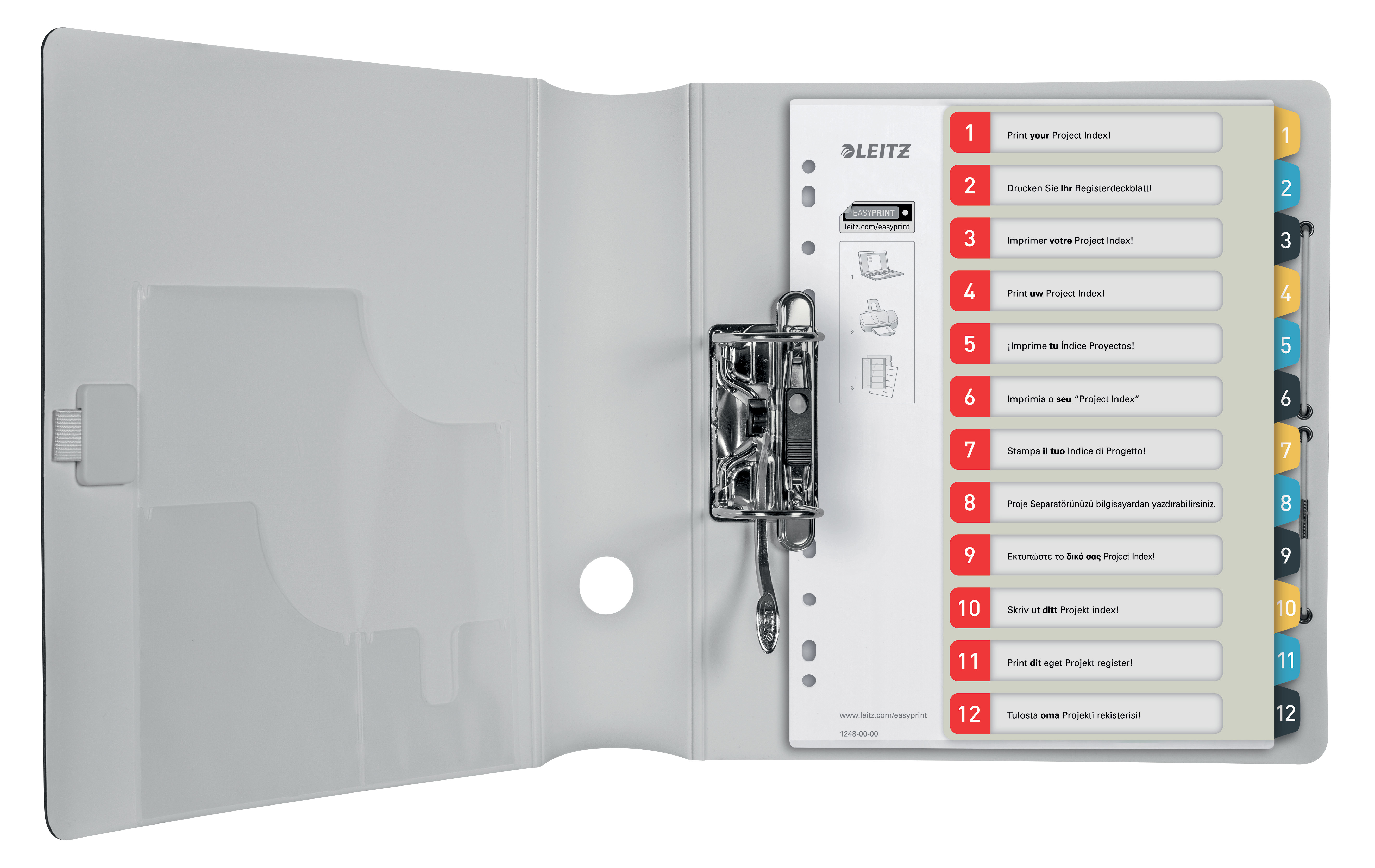 Register PP A4+ 1-12 Leitz Cosy