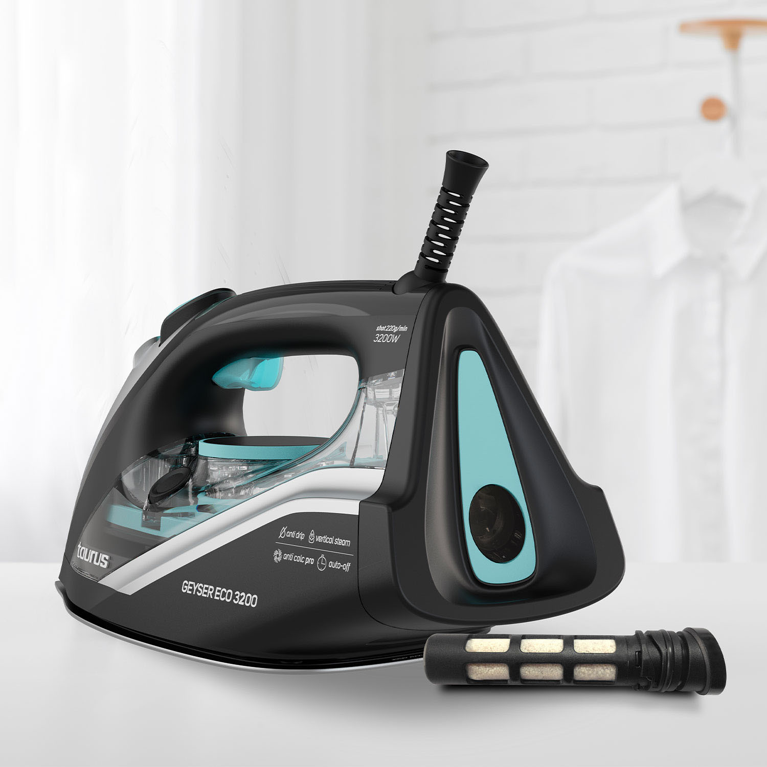 TAURUS Steam Iron Geyser ECO 3200