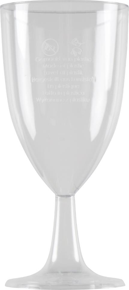 Plastglass Duni Vin 21Cl Fast Stett (4 stk)