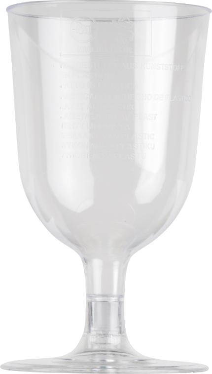 Plastglass Rødvin 15Cl Ps Løs Stett (12 stk/pk, 12 pakker)