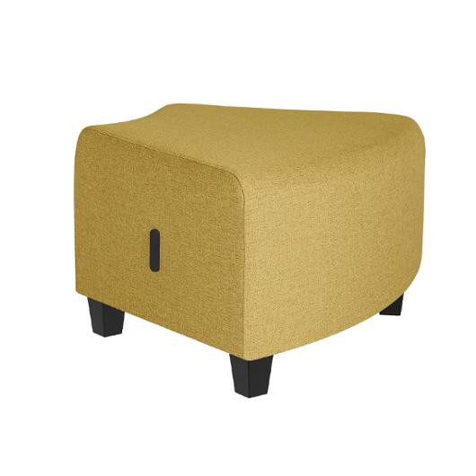 Modulsofa Hizia Sete U/Rygg Skrå Gul