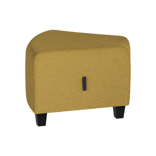 BildeModulsofa Hizia Sete U/Rygg Skrå Gul