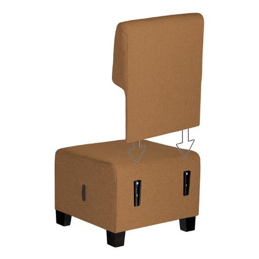 Modulsofa Hizia Sete M/Rygg Brun