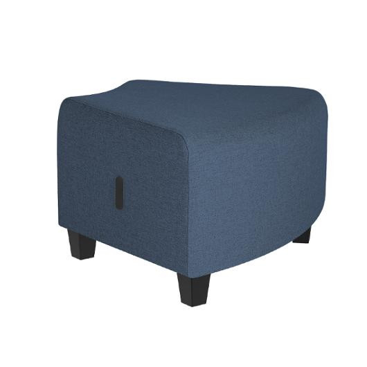 BildeModulsofa Hizia Sete U/Rygg Skrå Blå