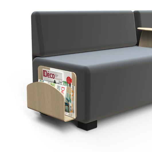 Modulsofa Hizia Dokumentholder Bøk