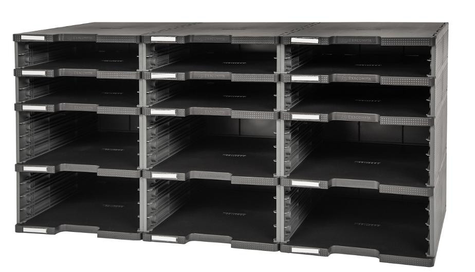 BildePosthylle Exacompta 12 Rom Sort