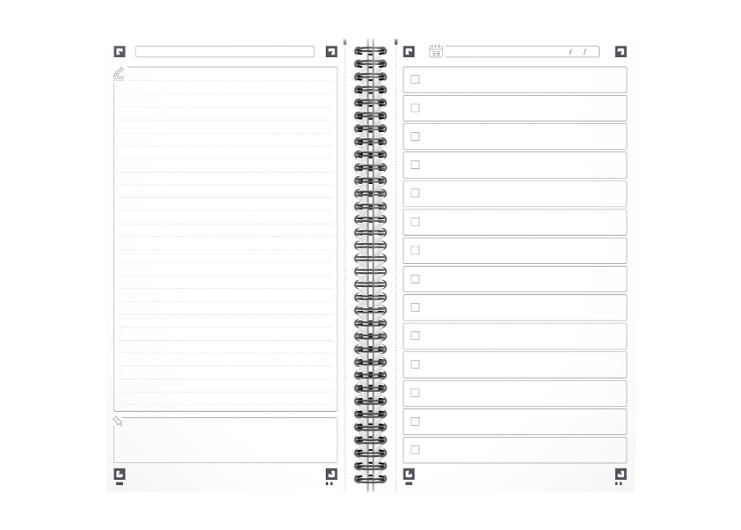 Notatbok Oxford Task 14,4X24,6 Linjert (5 stk)