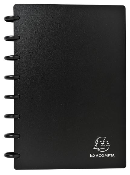 BildeVisittkortmappe Exacompta 120 Kort Sort