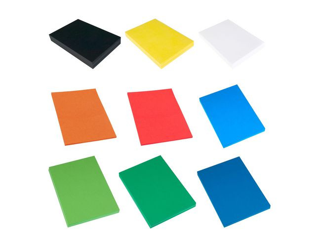 BildeKartong A2 180G Sort (10 stk)