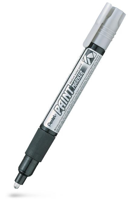 BildePaintmarker Pentel Mmp10 Rund 2,5Mm Sølv